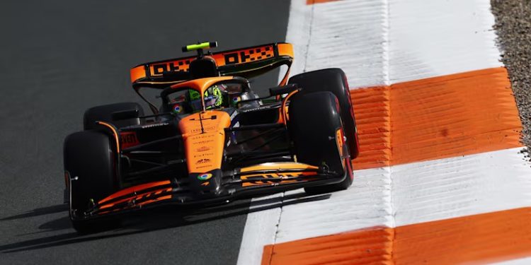 Norris é o mais rápido no primeiro treino livre para o GP da Holanda