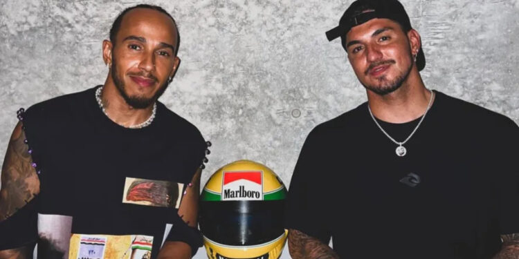 Hamilton parabeniza Rebeca e Medina por medalhas nos Jogos de Paris-2024