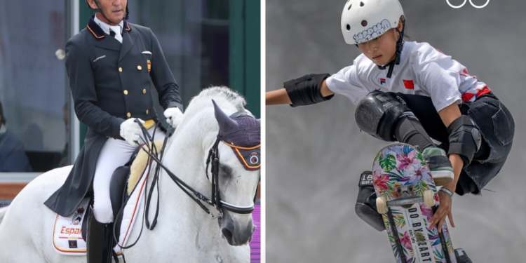 Diferença de idade entre atleta mais novo e mais velho nos Jogos de Paris-2024 é de 54 anos