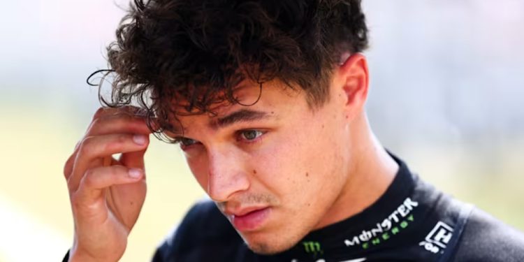 Norris confia em reação em Baku após frustrante 17º lugar no grid