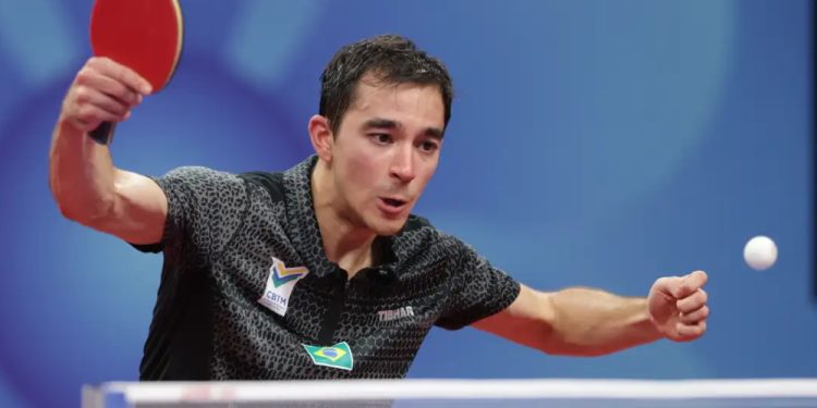 Calderano avança às oitavas do WTT Champions na França