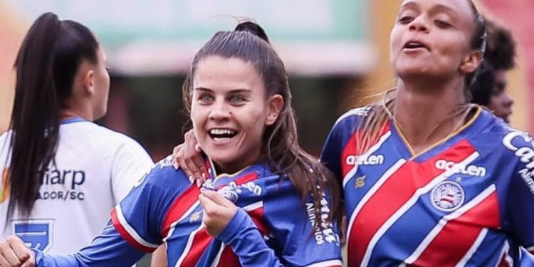 Com dois golaços, Bahia vence o Avaí Kindermann e vai à liderança do Grupo A da Brasil Ladies Cup