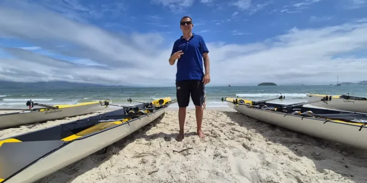 Campeão mundial, treinador italiano vê potencial para o Brasil no remo costal