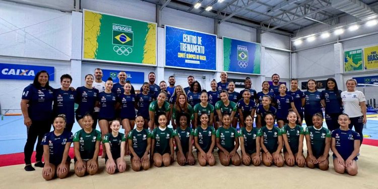Ginástica artística feminina realiza primeiro Estágio de Treinamento do novo ciclo olímpico