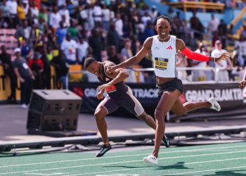 Alison dos Santos volta a vencer na Jamaica, desta vez nos 400m rasos
