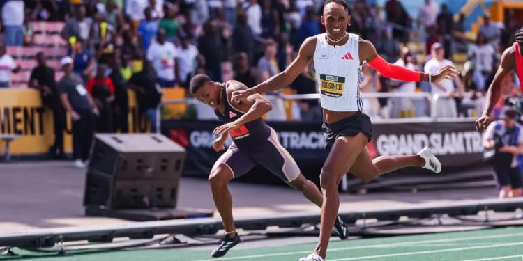 Alison dos Santos volta a vencer na Jamaica, desta vez nos 400m rasos