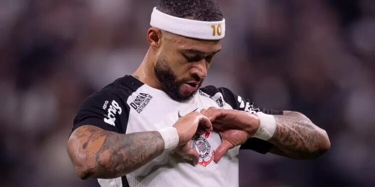 Site de acompanhantes se oferece para pagar dívida do Corinthians com Depay