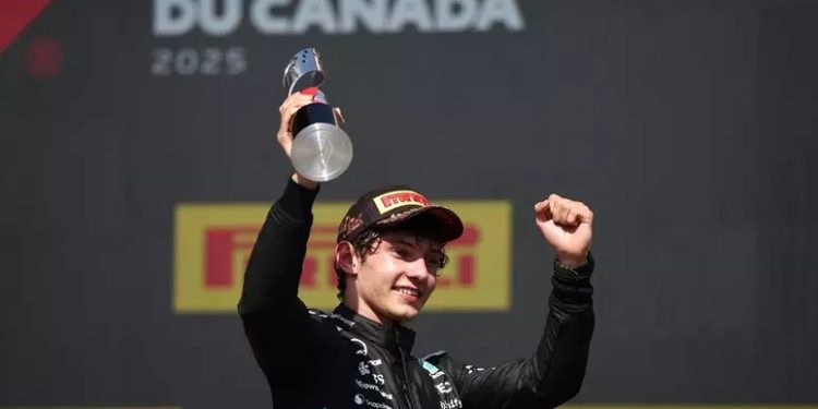 “Fiquei todo arrepiado”, diz Antonelli sobre primeiro pódio da carreira