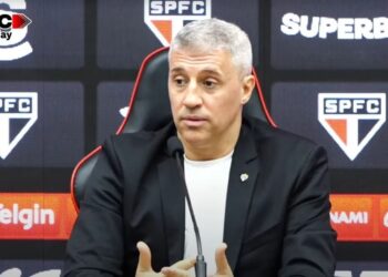 “Vim aqui ganhar”, diz Hernán Crespo em apresentação no São Paulo