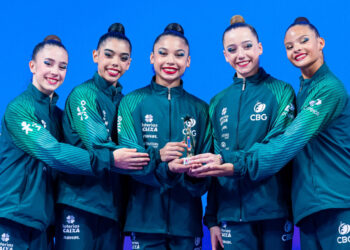 Brasil conquista prata inédita no Mundial Juvenil de Ginástica Rítmica