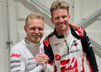 Magnussen vibra com primeiro pódio de Hülkenberg na F1: “Um dos pilotos mais talentosos que já conheci”