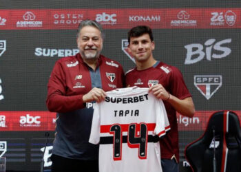 Tapia destaca versatilidade na chegada ao São Paulo: “Posso jogar em todas as posições do ataque”