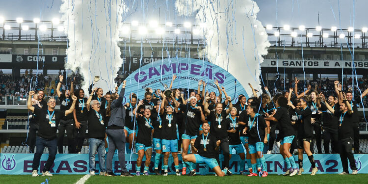 Santos busca empate com Botafogo e conquista Brasileirão Feminino A2