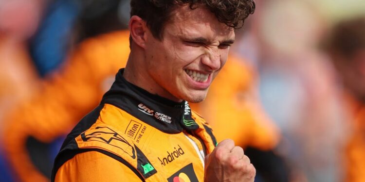 Norris vence o GP da Hungria e lidera dobradinha da McLaren; Bortoleto é 6º
