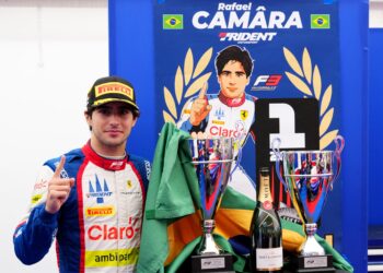 Rafael Câmara celebra título da Fórmula 3 e exalta trajetória: “Sempre conseguia surpreender”