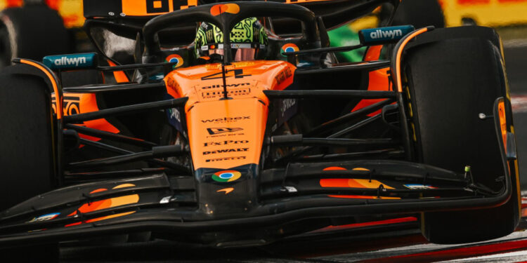 Norris mantém domínio da McLaren e lidera TL2 na Hungria; Bortoleto é 17º