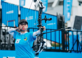 Performance no Mundial de Tiro com Arco anima Bianca Rodrigues para Los Angeles-2028