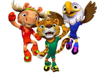 Fifa apresenta trio de mascotes para a Copa do Mundo de 2026