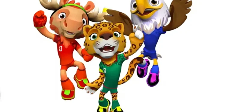 Fifa apresenta trio de mascotes para a Copa do Mundo de 2026