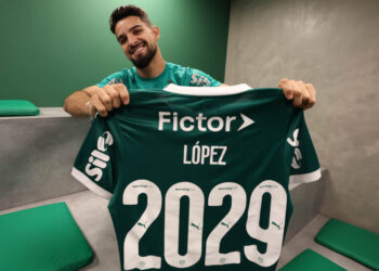 Palmeiras renova contrato com Flaco López até o fim de 2029