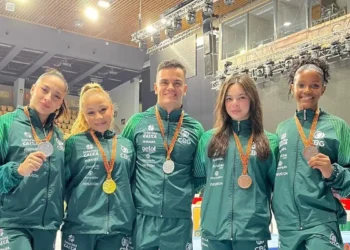 Ginastas brasileiros encerram competição na Hungria com cinco pódios