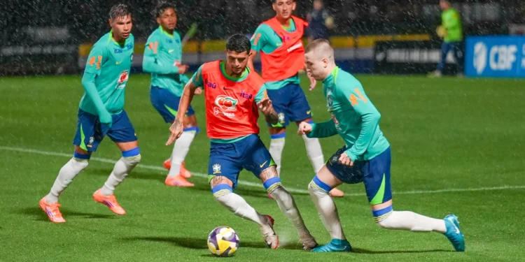Brasil realiza primeiro treino de olho em estreia na Copa do Mundo Sub-20