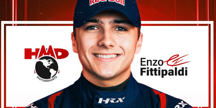 Enzo Fittipaldi vai disputar temporada 2026 da Indy NXT