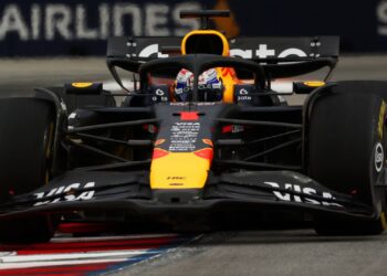 Verstappen é o mais rápido do TL3 em Singapura; Bortoleto fica em 12º