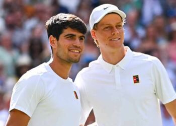 Tsonga minimiza domínio de Alcaraz e Sinner: “Queria vê-los na minha época”