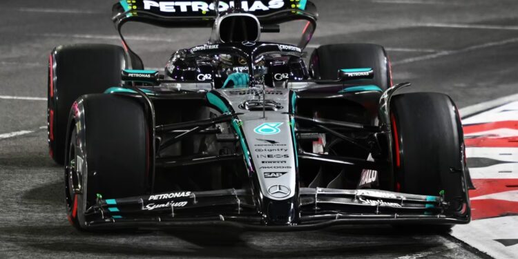 Russell supera Verstappen e lidera o TL3 em Las Vegas; Bortoleto é 13º