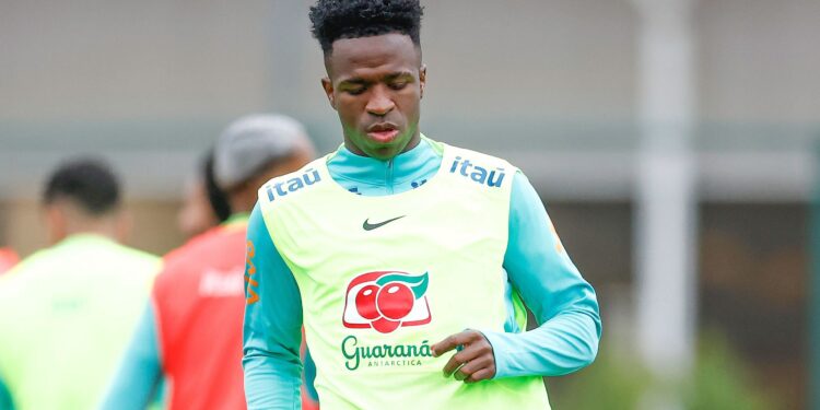 Vinicius Júnior diz que seleção evolui sob o comando de Ancelotti