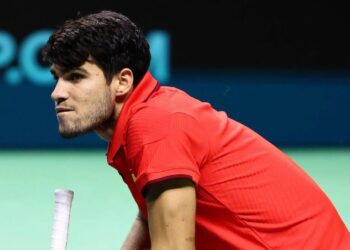 Com lesão muscular, Alcaraz desiste da Copa Davis: “Sinto muitíssimo”
