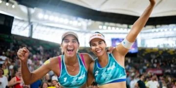 Duda e Ana Patrícia estreiam com vitória no Mundial de Vôlei de Praia na Austrália