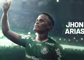 Palmeiras anuncia a contratação de Jhon Arias, ex-Flu e Wolverhampton