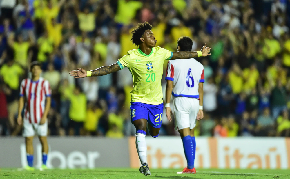 Seleção Sub-20 vence amistoso contra o Paraguai na estreia de novo técnico