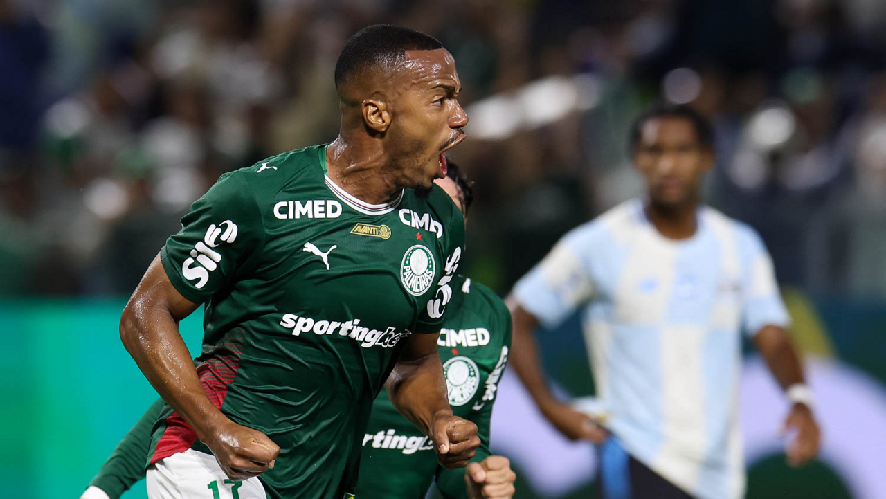 Em noite de Marlon Freitas, Palmeiras bate o Grêmio e mantém liderança isolada